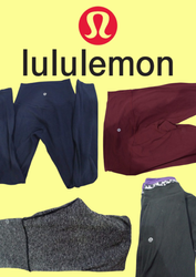 Branded lululemon leggings 50 pcs