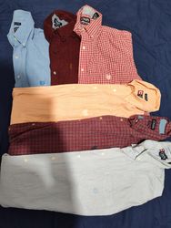 Chaps Cotton Mens Button Shirts 15 pcs