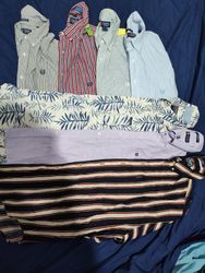 Chaps Mens Cotton Button shirts 15 pcs
