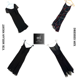 Y2K MILAN NIGHT DESSES MIX - 08 PCS
