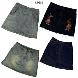Y2K Britney Era Denim Mini Skirts (AA-084)