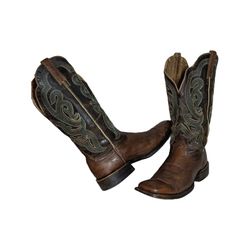 MV282# Vintage Cowboy Boots.