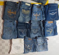 WALLFLOWER, ROCK & ROLL ET AUTRES MARQUES DE JEANS..