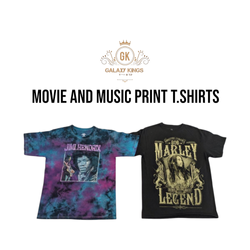 Movie and Music Print T.shirts