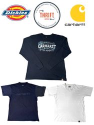 T1034 Carhartt / Dickies T-Shirts 7Stück