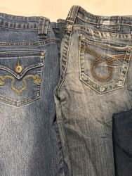 Y2k fashion flare jeans - 14 pcs