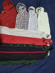 #02 Nuatica Mens Cotton Button Shirts 15 pcs