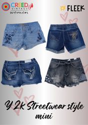IQ0094 Y2k Streetwear style mini - 10 Pieces