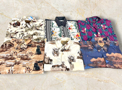 Alte Vintage Druckshirts (49 Stück)