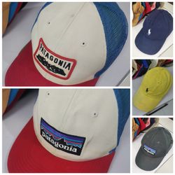 Polo RL, Patagonia, Nike, Lote de Gorras Adidas - ..
