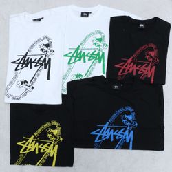 CV0157 Rework Style Stussy T-shirts