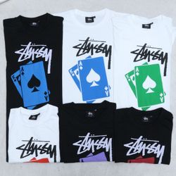 CV0161 Rework Style Stussy T-shirts