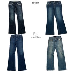 Y2K IT Girl Denim Jeans (RE-1189)