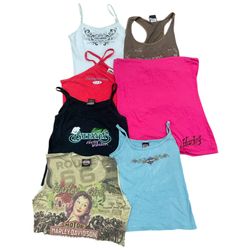 Ensemble de 7 débardeurs pour femmes Harley Davids..