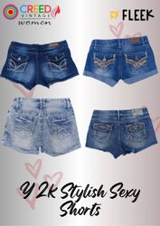 IQ0101 Y2k Stylish Sexy Shorts - 08 Pieces