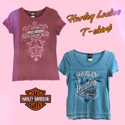 T-shirt pour femmes Y2k Harley Davidson
