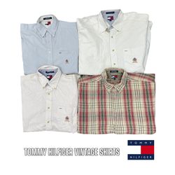 Chemises Vintage Tommy Hilfiger | Chemises à bouto..