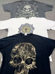 HD824 Men Printed T Shirts - 6 pcs