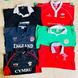 Mische Vintage Club Rugby-Shirts Bundle 1