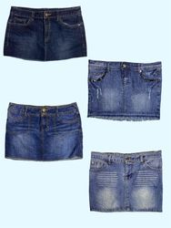 Sogno di Denim: Mjnis a Vita Bassa Y2K Che Trasmet..