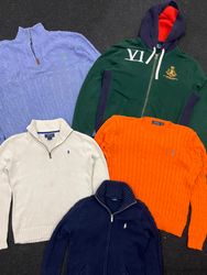 RALPH LAUREN SWEATERS 12 PIECES
