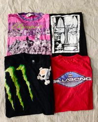 vintage surf and graphic tees
