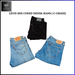 JEANS IN DENIM LEVIS MIX CODED - 15 PEZZI (GRADO C..