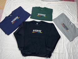 Rework Style Stussy Black sweatshirt