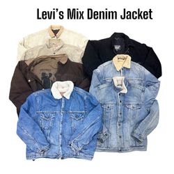 Levi's Mix Denim Jacket | Sherpha denim jacket | 9..