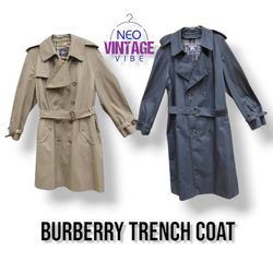 Y2k- Burberry Trench Coats