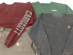 E002 Carhartt Sweatshirts 9 pièces