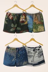 Reworked Tapestry Shorts