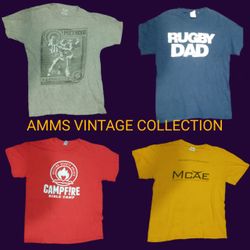 Collection de T-shirts Vintage de Marque : Une Sél..