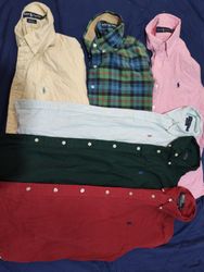 #02 Polo Ralph Lauren Button shirts 15 pcs