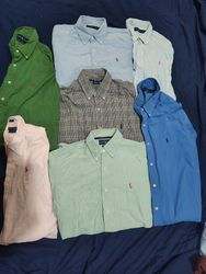 #03 Polo Ralph Lauren Baumwoll-Knopfshirts 12 Stk.