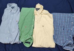 #04 Polo Ralph Lauren Baumwollhemd mit Knöpfen 11 ..