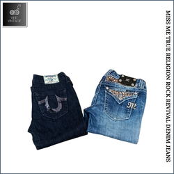 MISS ME & TRUE RELIGION JEANS DE DENIM - 08 PCS ( ..