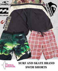 Swim Shorts of Surf Wear and Skateboard Brand Incl..