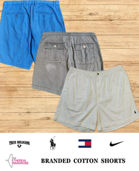 Branded Cotton Shorts 10pcs including Polo Ralph L..