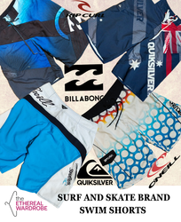 Swim Shorts of Surf Wear and Skateboard Brand Incl..