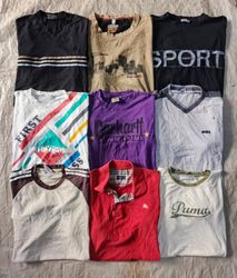 burberry and vintage mix t shirts