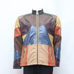 CV0181 Rework Leather Multi Colour Jackets - 20 Pc..