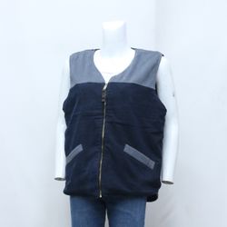 CV0188 Rework 2-Tone Denim Vest - 20 Pcs