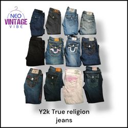 Y2k True Religion Jeans