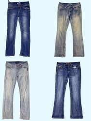 Vintage Blue: A Collection of Classic Flared Jeans..