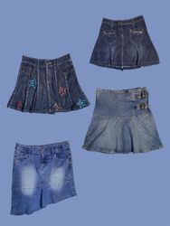 Denim Delight: Vintage Skirt Collection(TS:588)