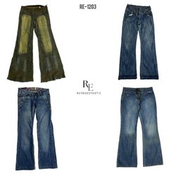 Y2K Britney Era Unique Denim Jeans (1204)