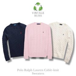 Ralph Lauren Kabelstrickpullover 20 Teile