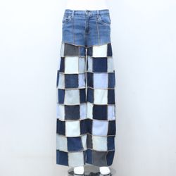 CV0196 Rework Levi's Square Patches Pants - 20 Pcs