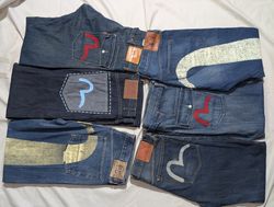 Evisu Jeans Men -  6 pcs